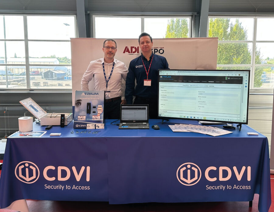 CDVI ADI expo Prague contrôle d'accès et verrouillage