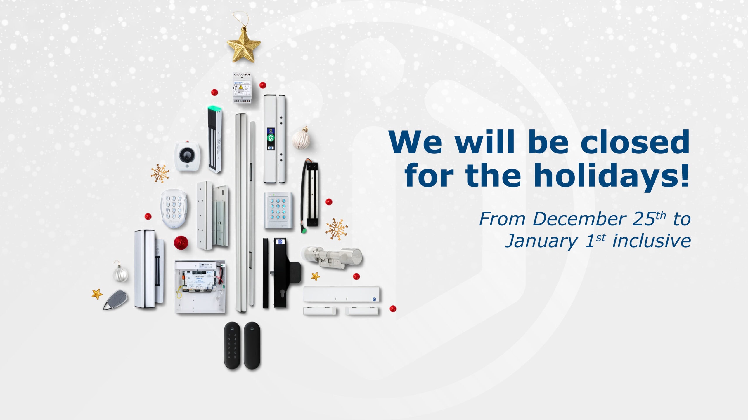 Access control solutions CDVI